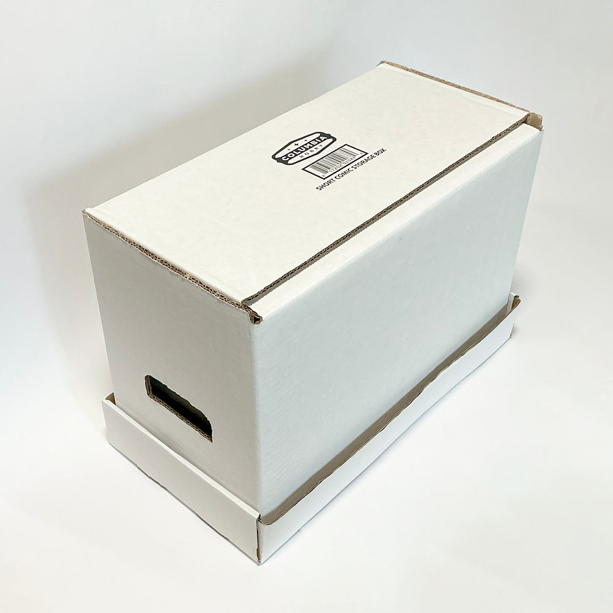 アメコミ収納段ボールbox(白)