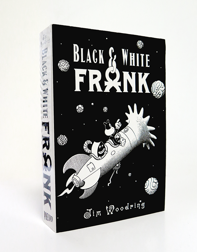 BLACK & WHITE FRANK Jim Woodring コミック ジム・ウードリング 『BLACK & WHITE FRANK』 – 有限会社プレス