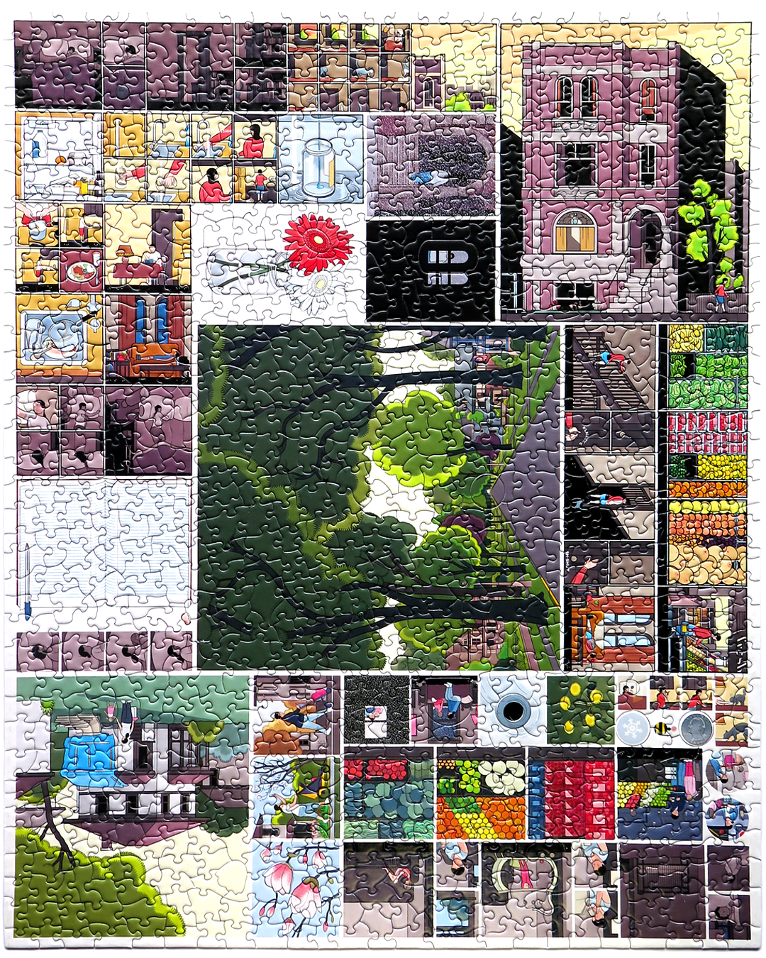 クリス・ウェア 『ビルディング・ストーリーズ🧩 ジグソーパズル』