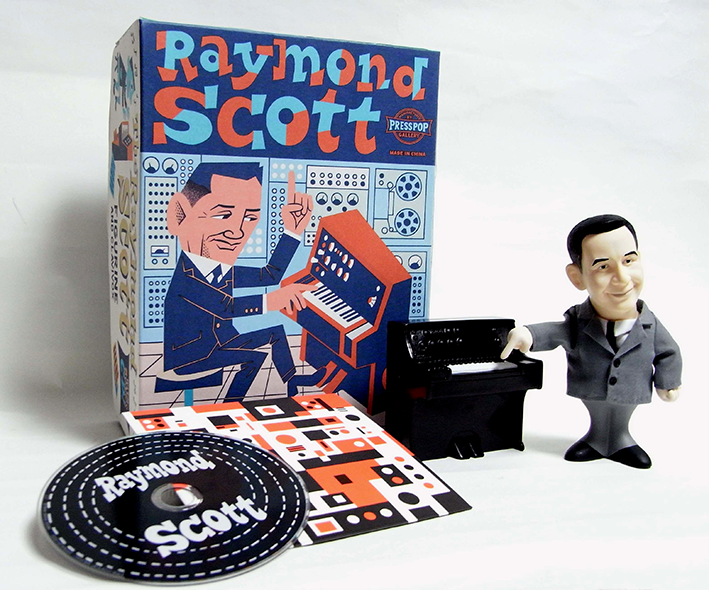 アーチャー・プルウィット 『レイモンド・スコット 生誕100周年記念 CD+人形 BOX SET』 – 有限会社プレスポップ