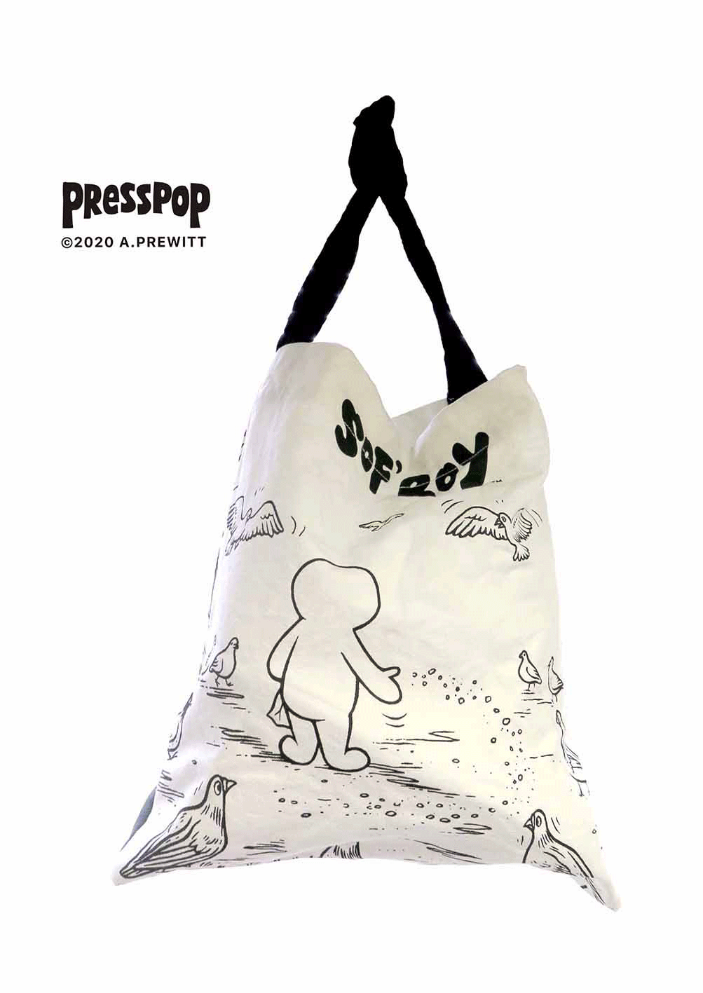 アーチャー・プルウィット 『ソフボーイ トートバッグ』