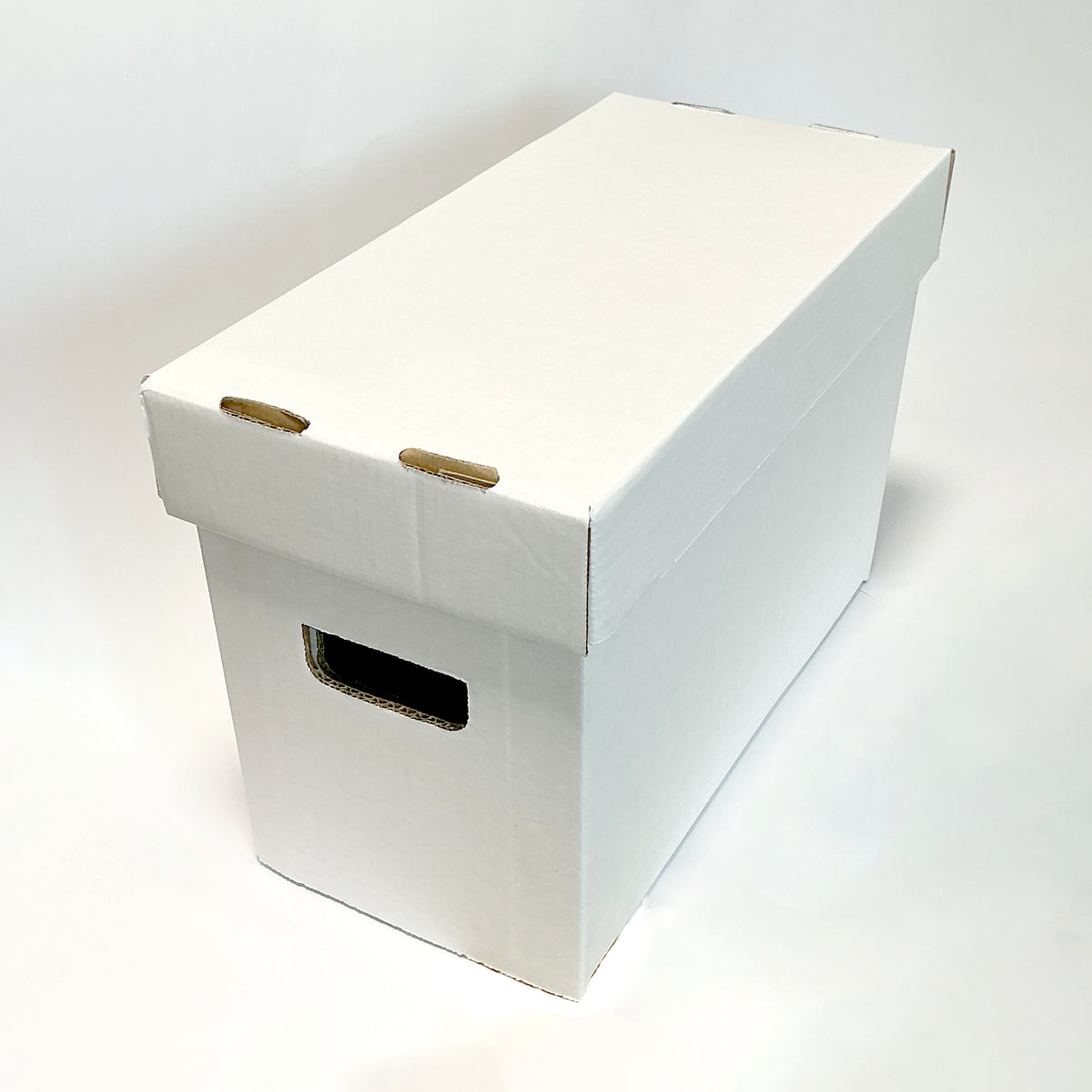 アメコミ収納段ボールbox（白）
