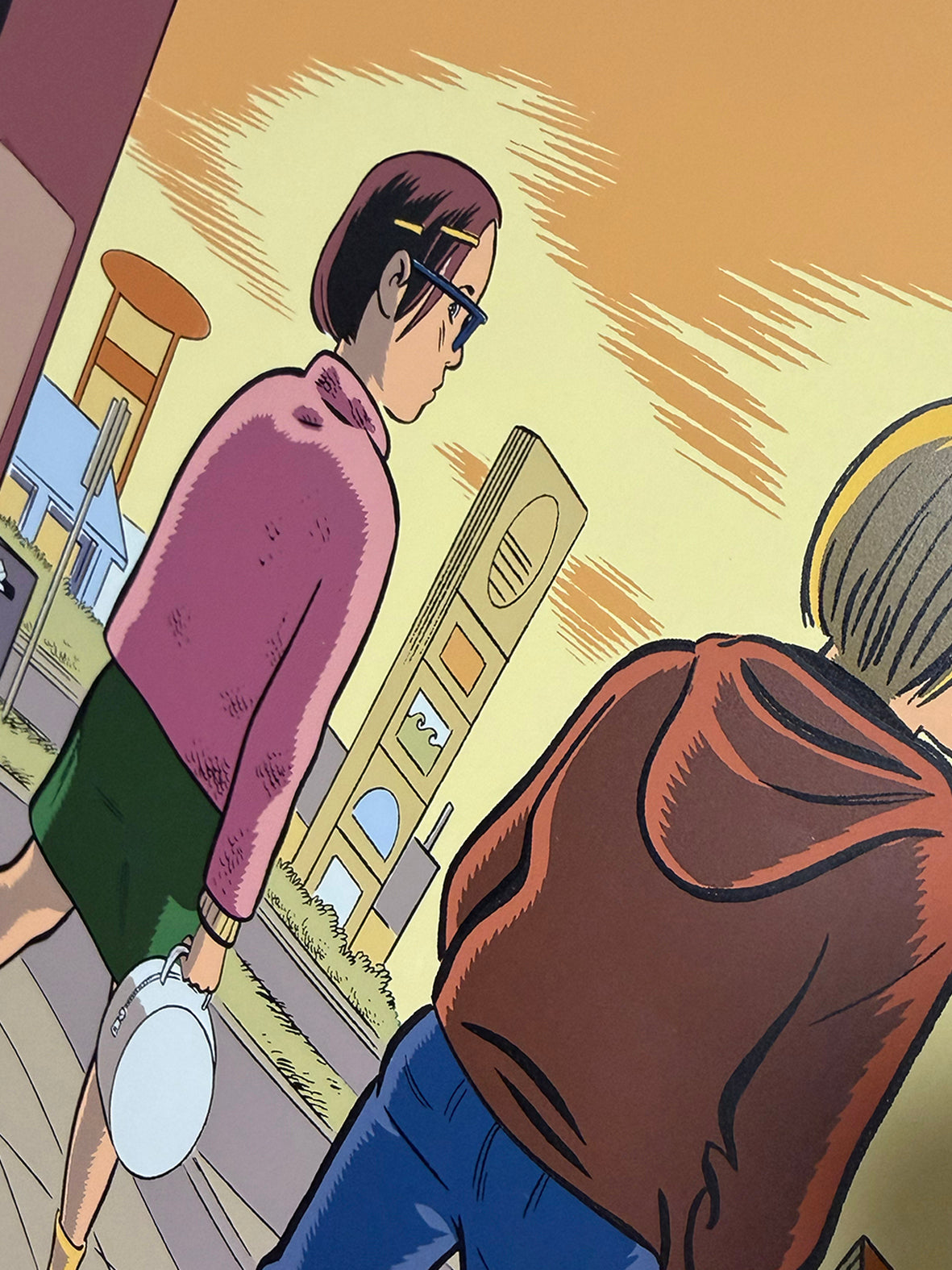 ダニエル・クロウズ 『Ghost World』シルクスクリーン版画 – 有限会社