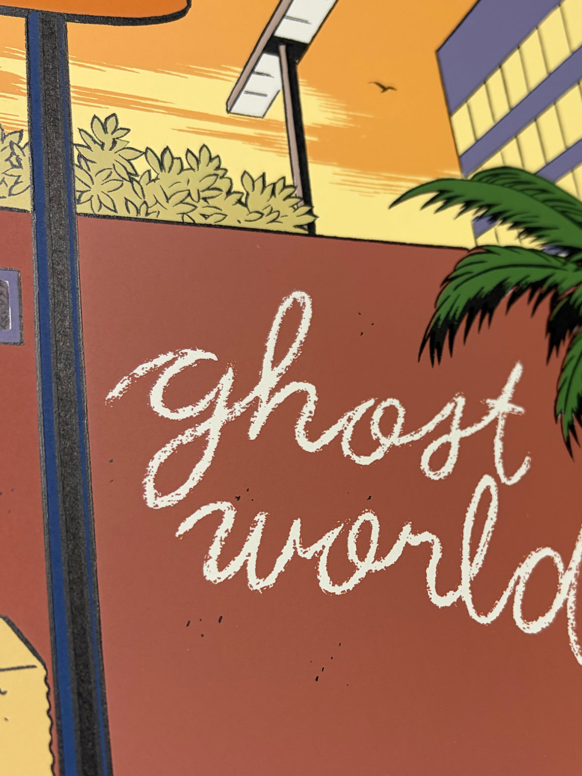 ダニエル・クロウズ 『Ghost World』シルクスクリーン版画 – 有限会社