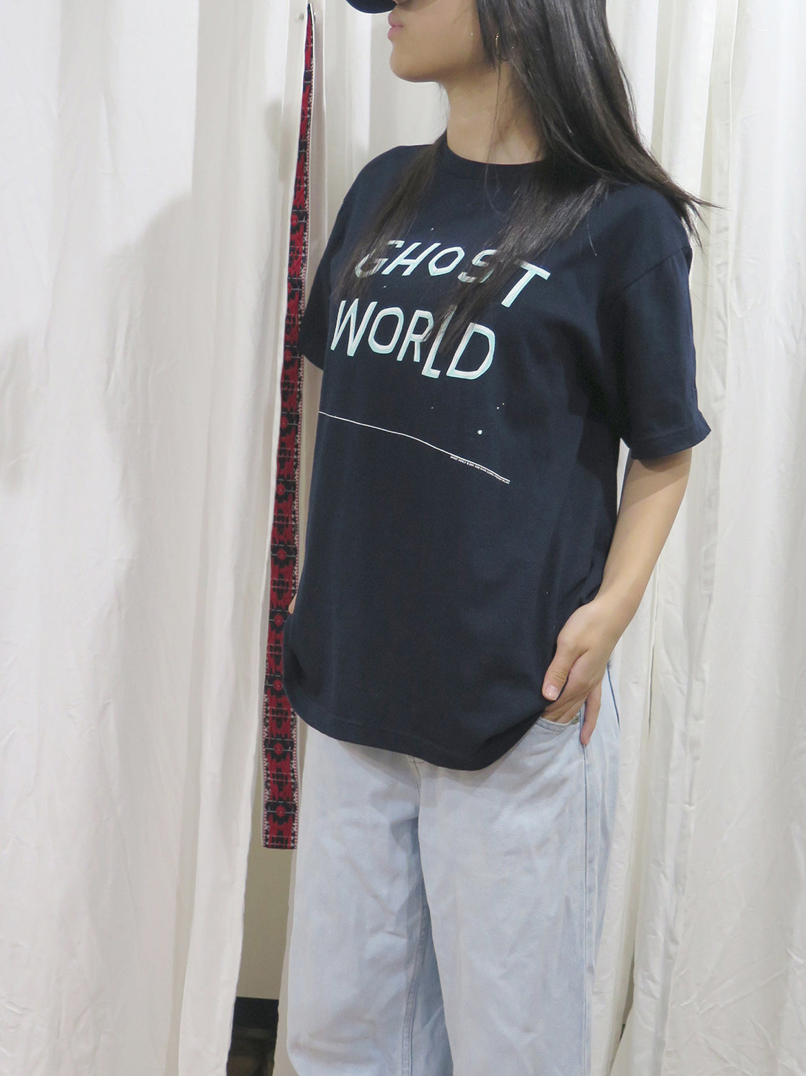 ダニエル・クロウズ  　Ghost World ロゴT-shirt (2001年製作の復刻)