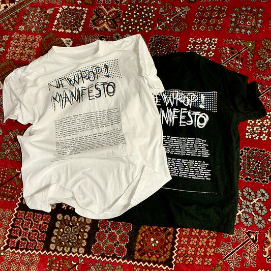 Subterranean Pop "NEW POP MANIFESTO" T-shirt