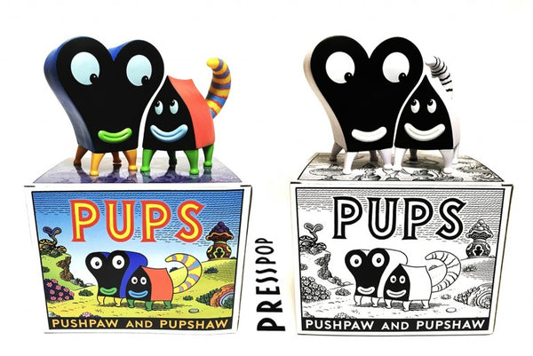 ジム・ウードリング 　『PUPS』 ソフビ人形set