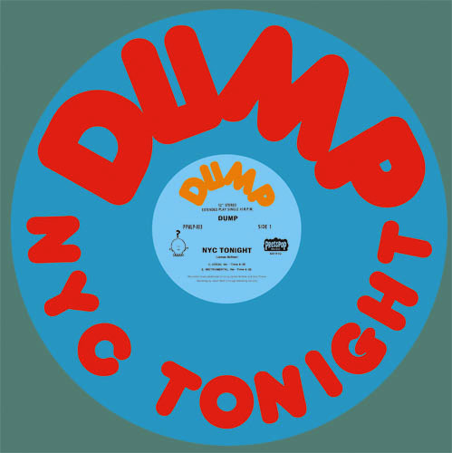 ダンプ 『NYC TONIGHT』12″ アナログ・レコード – 有限会社プレスポップ